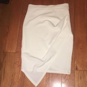White skirt
